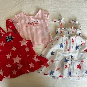 Red White & Blue 12M Baby Bundle‎